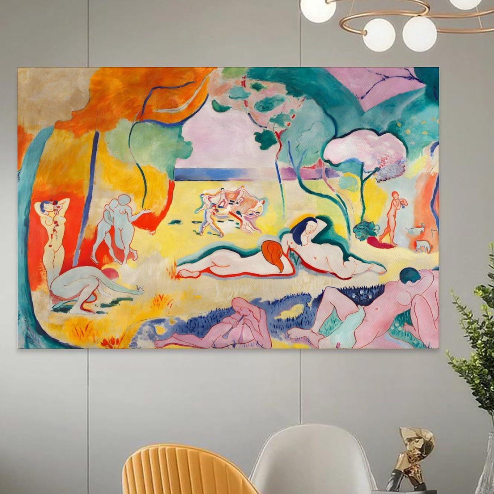 Amazon.co.jp: マティス 生命の喜び ポスター Le Bonheur De